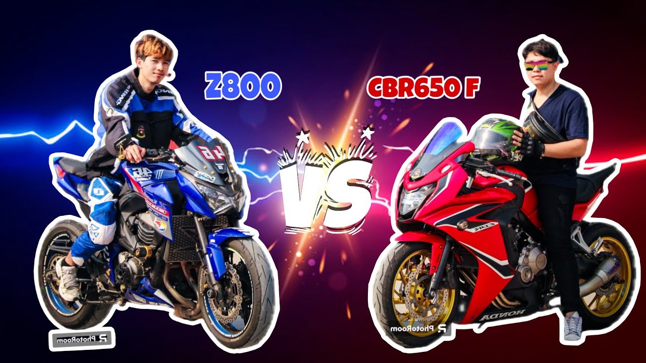 Z800 VS CBR650F / มาดูกันคันไหนจะแรงกว่า EP.2