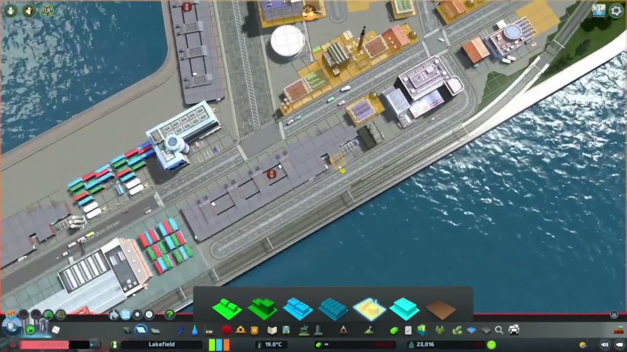 Building a Park by the Water in Cities Skylines!
