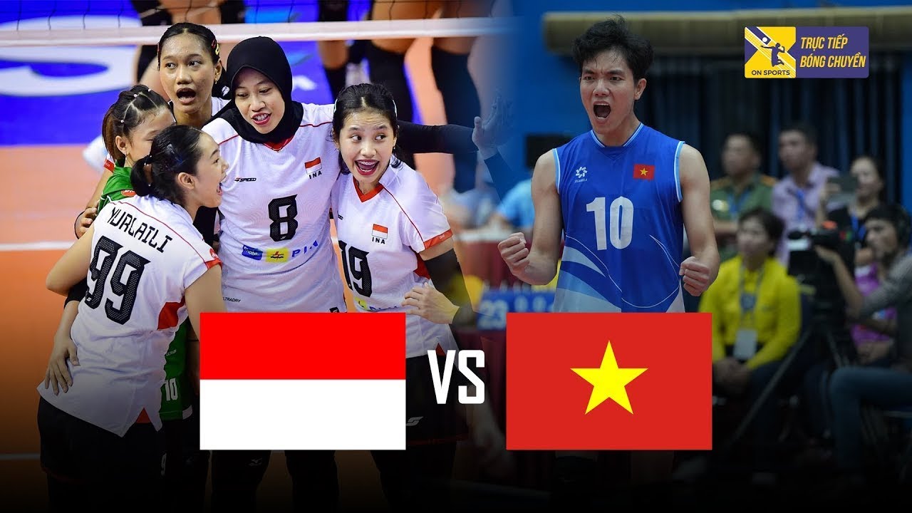 Full HD | Indonesia vs Vietnam | Megawati vs. Bich Tuyen Women's Volleyball ASEAN
