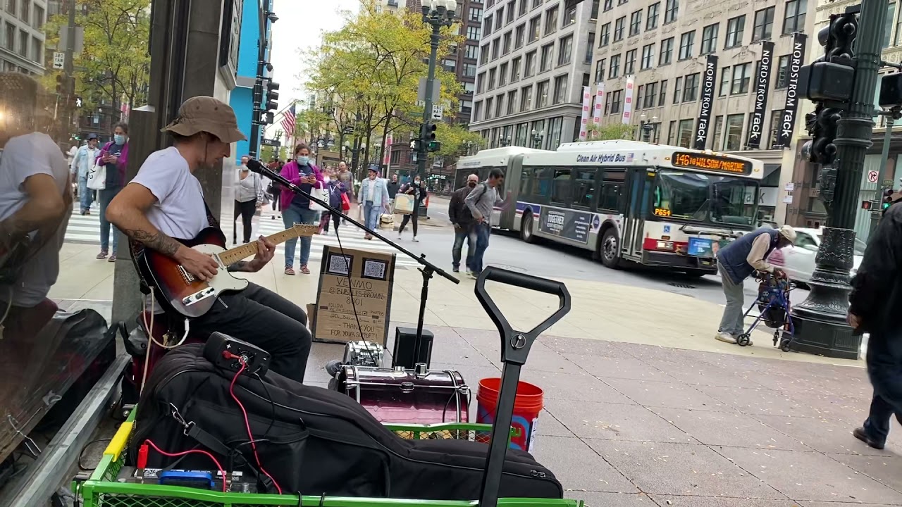 Chicago Street Music - Bubbles Brown Covers Magic Sam’s All Your Love