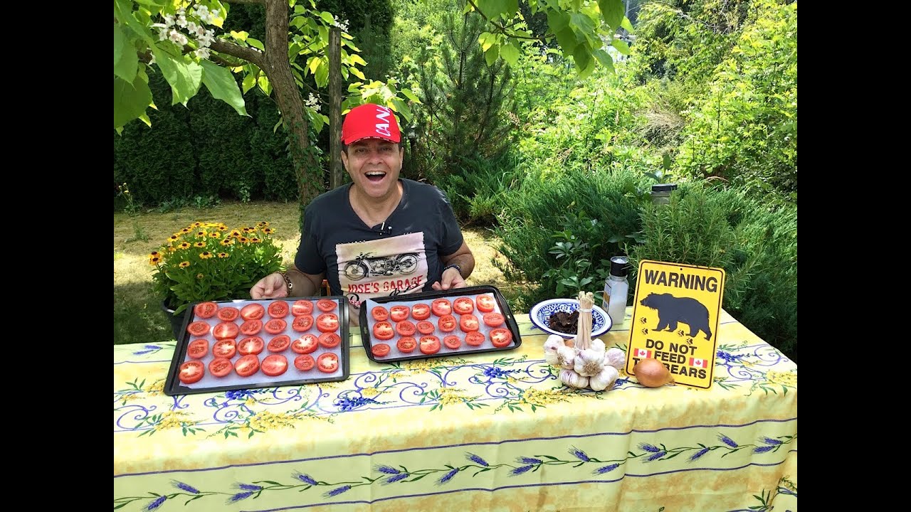 Tip a recept od Majkla: jak si doma vyrobit sluncem sušená 🍅rajčata, 🍅  lehký recept