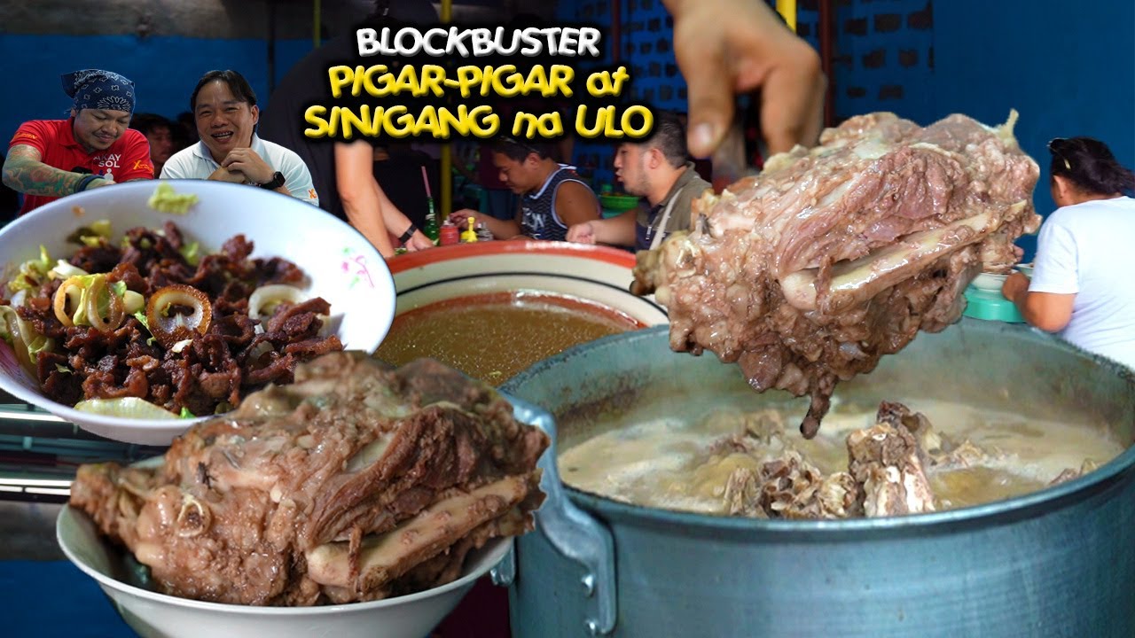 Ang Sikat na KANTO OTSO Sinigang na Ulo at PIGAR-PIGAR, talaga nga namang DINARAYO!