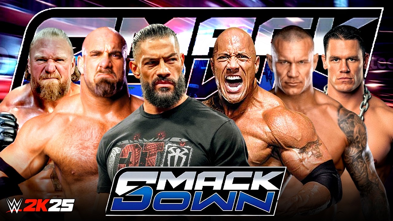 WWE 3 vs 3 Roman Reigns Goldberg & Brock Lesnar vs The Rock Randy Orton & John Cena | 28-Feb-2026
