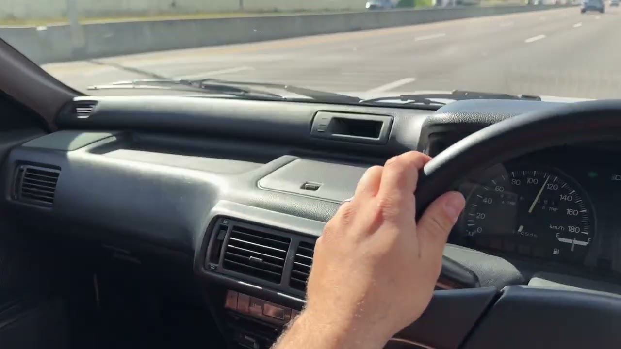 1991 MITSUBISHI GALANT VR4 DRIVE ACCELERATION SOUND