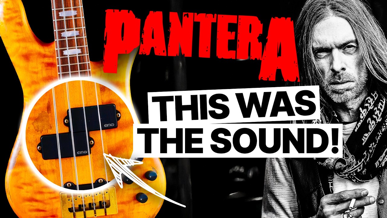 Rex Brown: The BONECRUSHING bass lines of Pantera