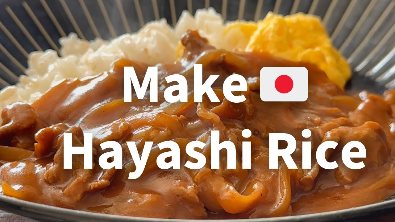 Daily Life in Japan🇯🇵Making Japanese Hayashi Rice (Beef and Onion Stew)