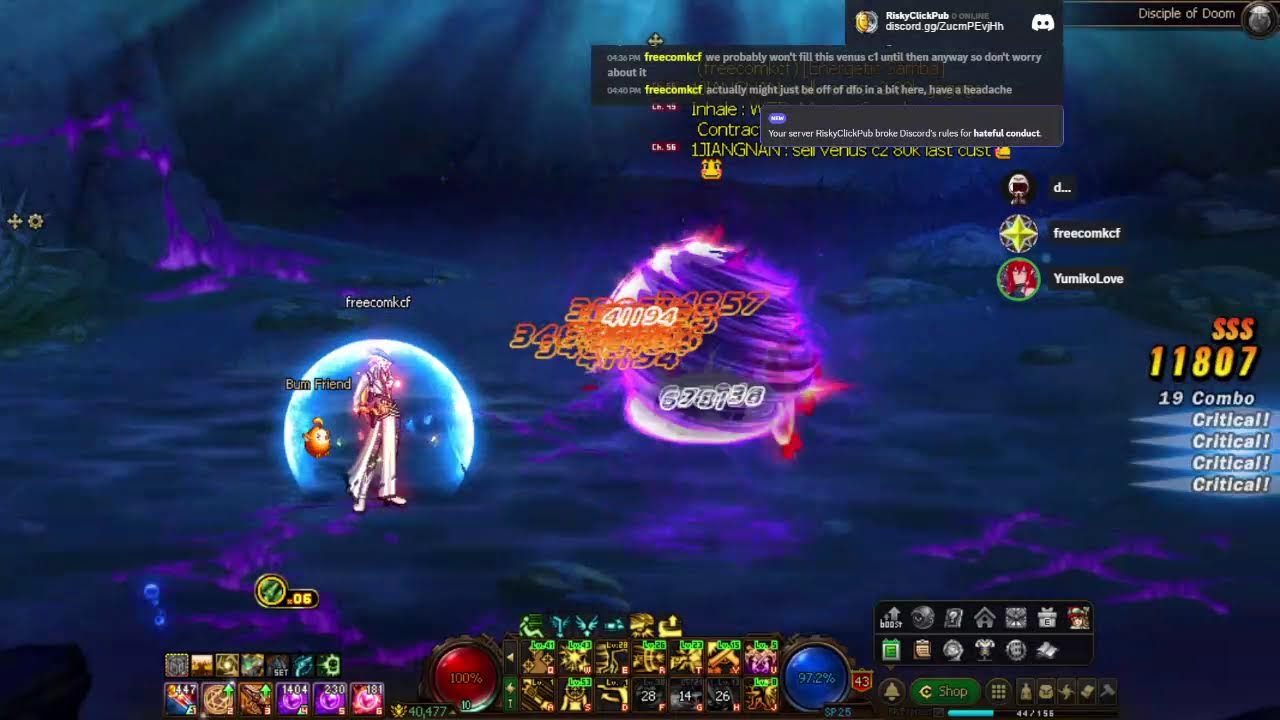 [DFO] had to restart the computer