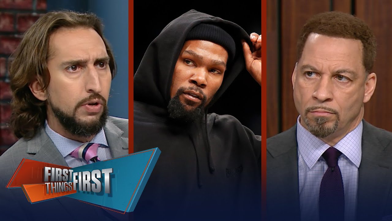 Kevin Durant defends Kyrie Irving, Russell Westbrook & James Harden | NBA | FIRST THINGS FIRST