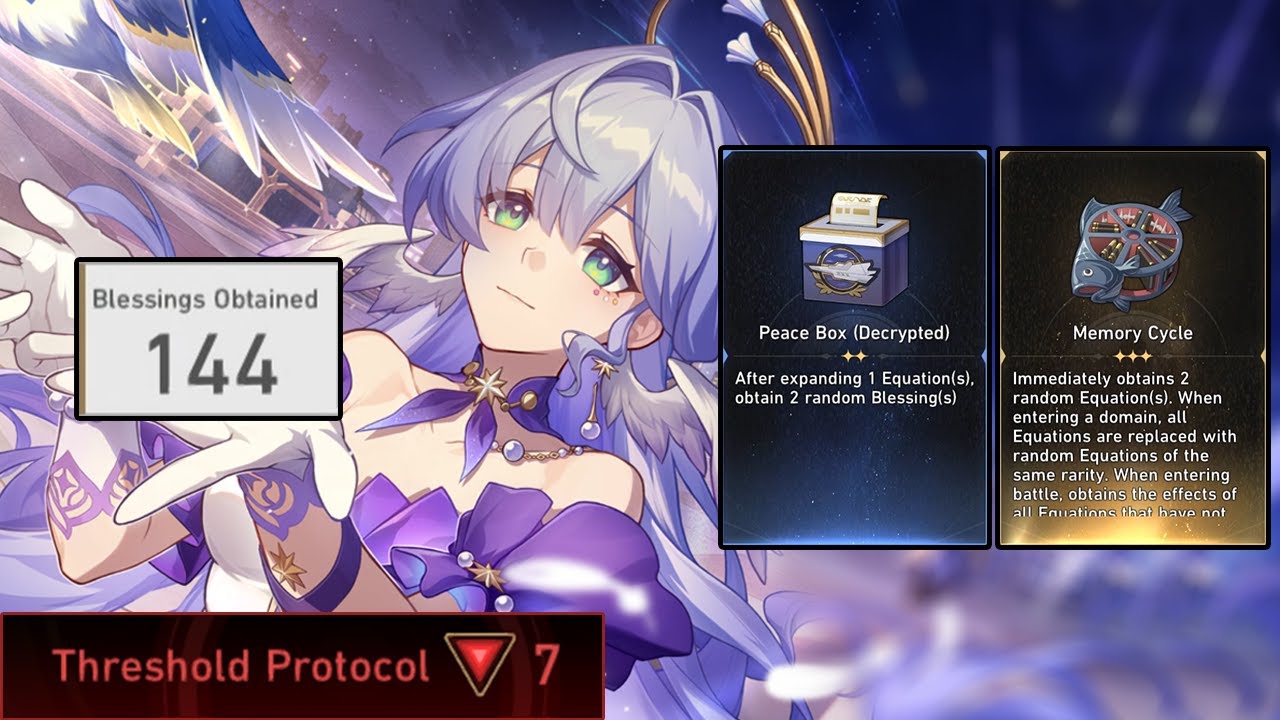 All Blessings Run With "Memory Cycle" & "Peace Box" Combo | DU Protean Hero Protocol 7
