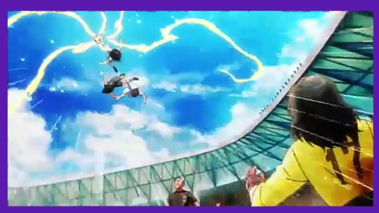 Misaki engaña a Hyuga y Tsubasa le anota a Wakashimazu (español latino)