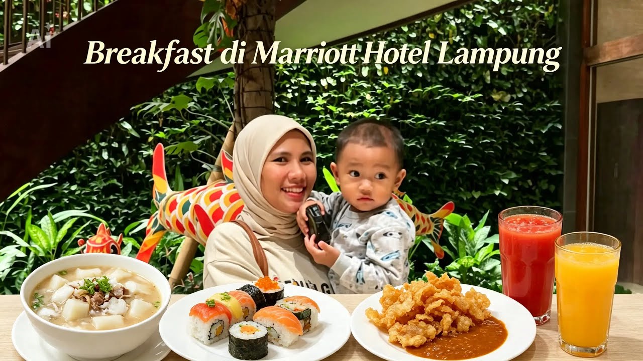 Waktunya sarapan di Mariott Lampung 