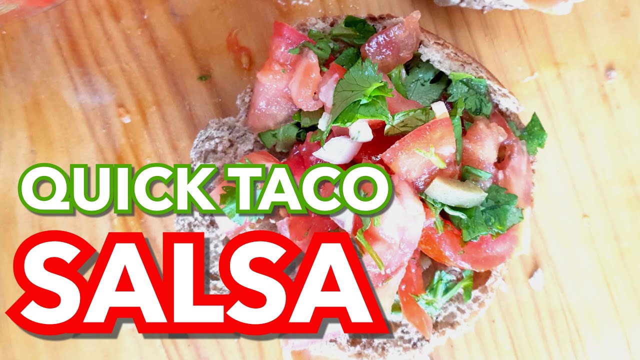 Quick Taco Salsa - Pepperscale