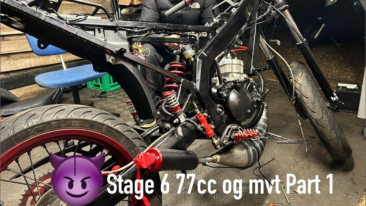Derbi Senda Vinter Renovation (Stage6 77,MVT og mere! Part 1
