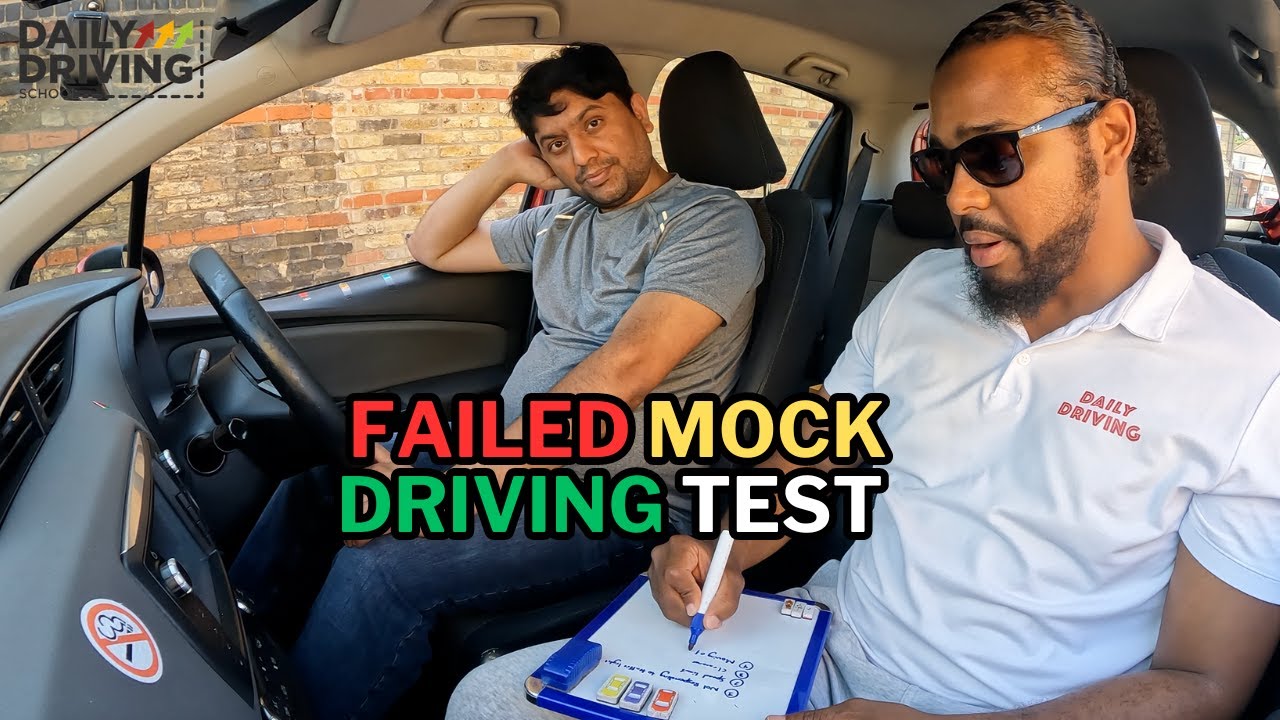 Goodmayes Driving Test Route 2024| Mohammed| failed his Driving test.