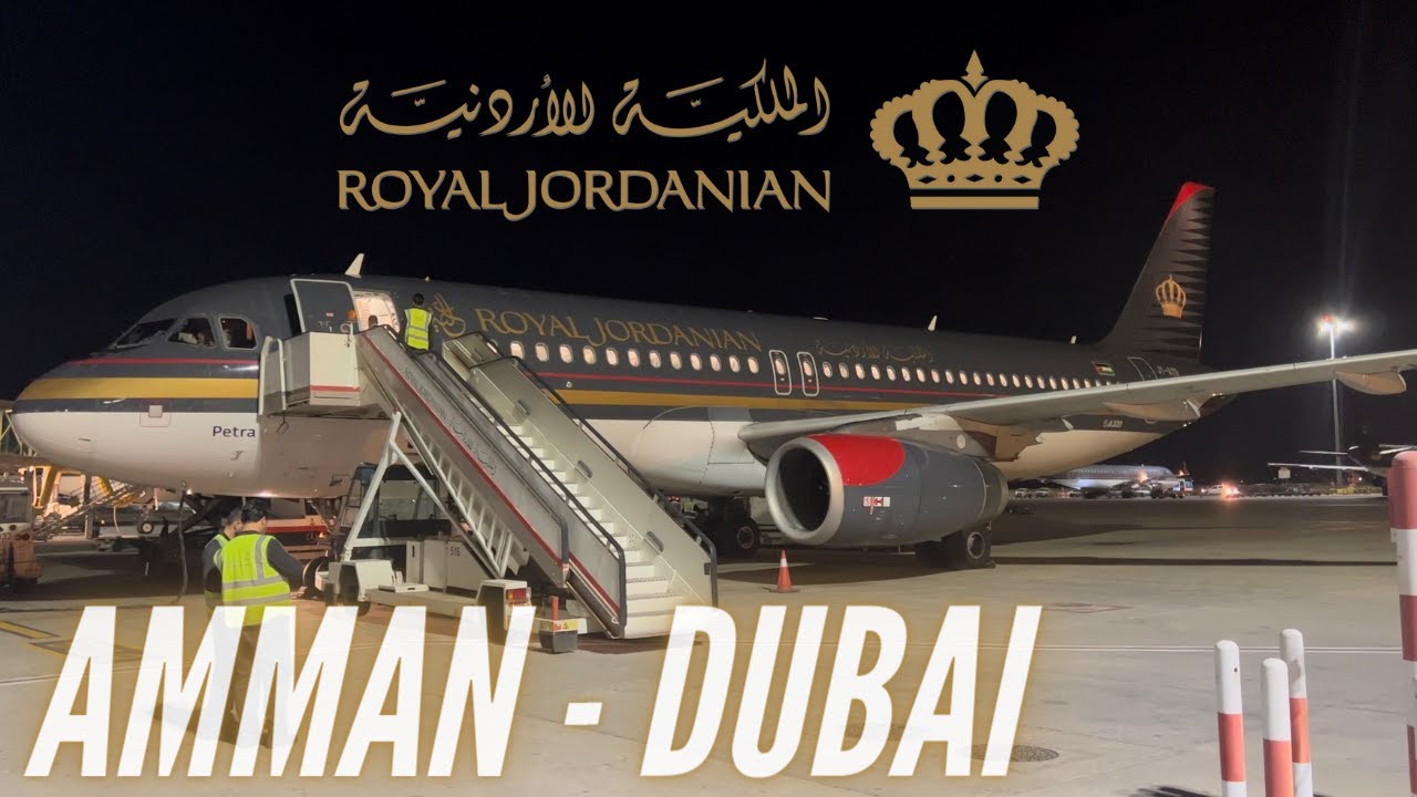 Cheap and Good! | Royal Jordanian Economy Class | Amman - Dubai | Airbus A320 | Trip Report