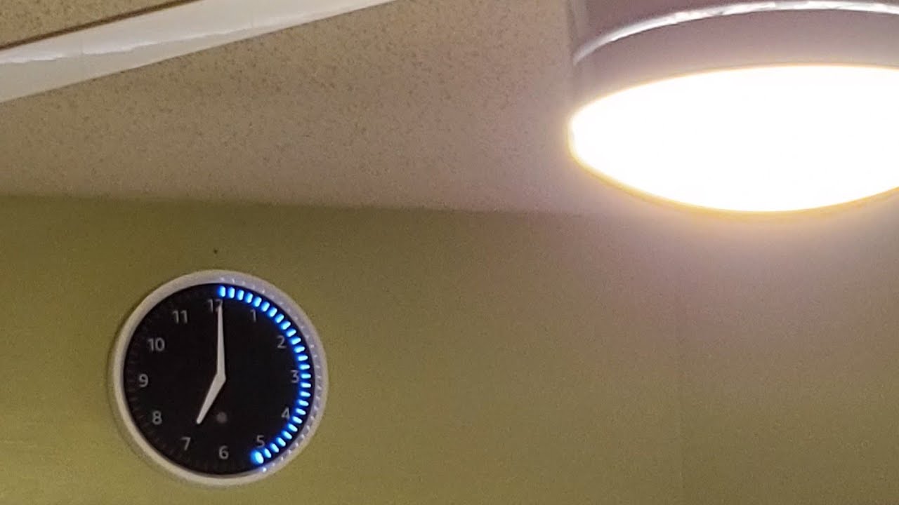 Amazon Echo Wall Clock