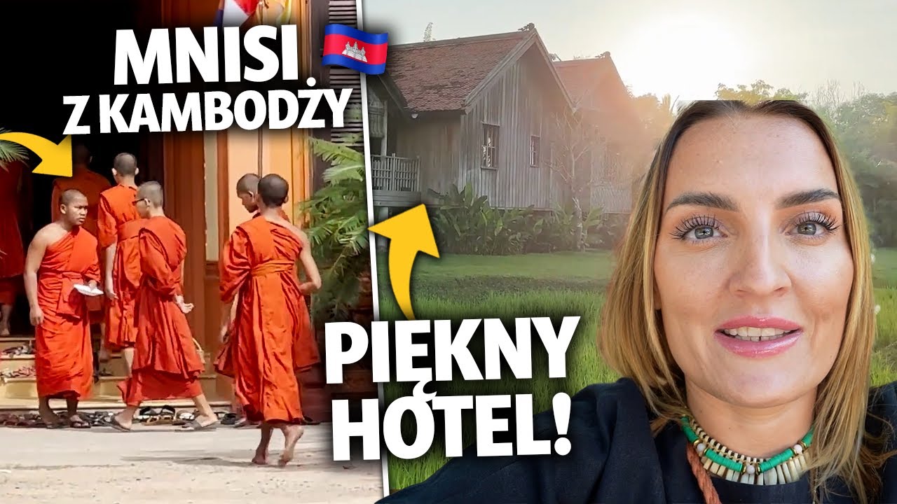 Spotkanie z mnichami, super hotel i wake park w Kambodży! | Magda Malaczyńska