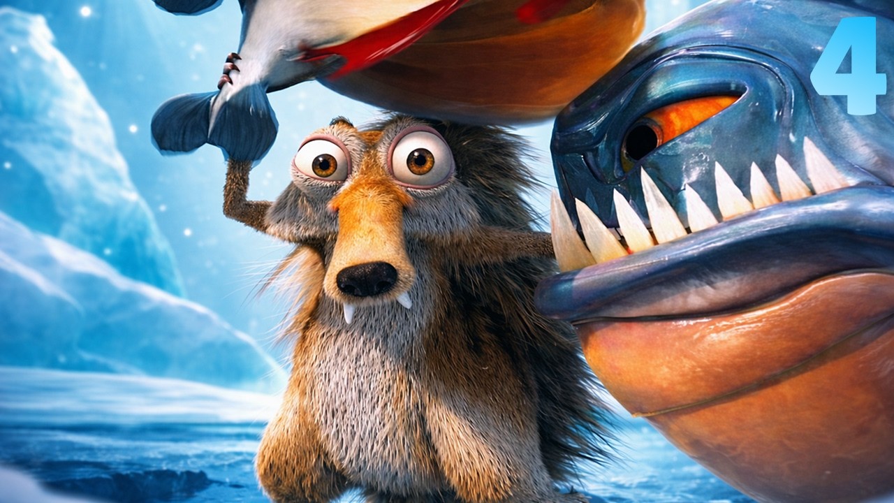 Я ЗМОГЛА ВТЕКТИ ВІД РИБИ?  Ice Age 2 The Meltdown #4