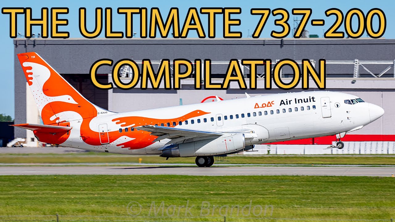 The ULTIMATE Boeing 737-200 Compilation! Classic 737 in Montreal (YUL / YHU / YMX)