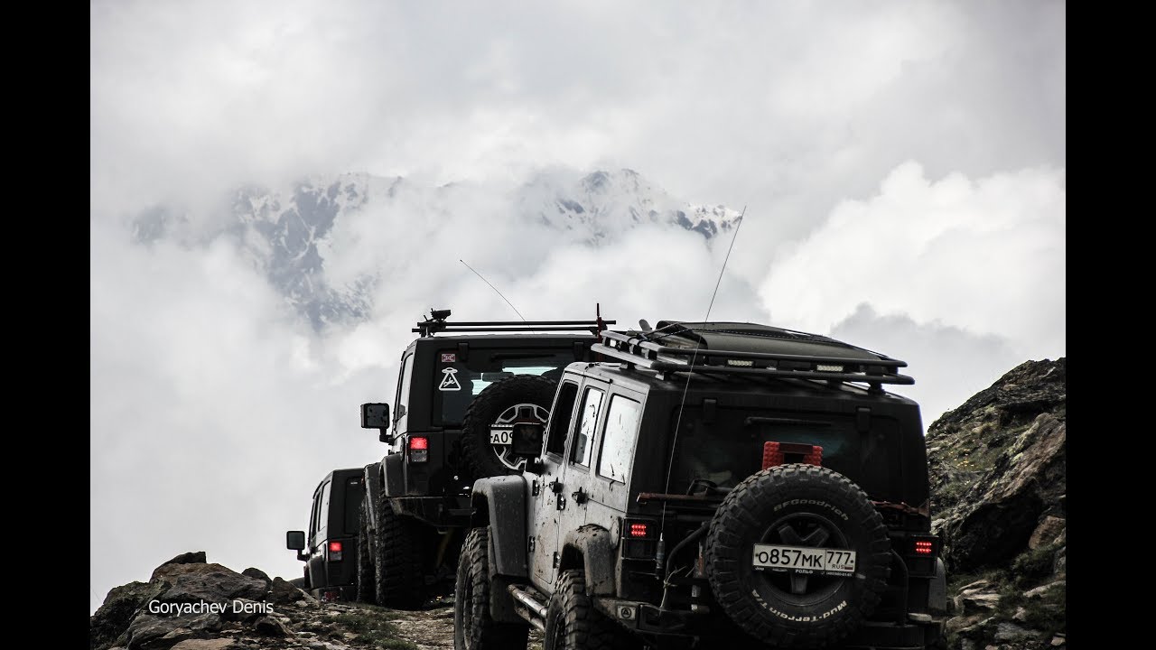 Jeep Custom путешествие на Кавказ 2018