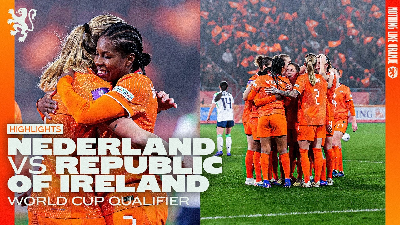Three points secured! 🔒🔥 | Highlights Nederland - Republic of Ireland (World Cup qualifier)