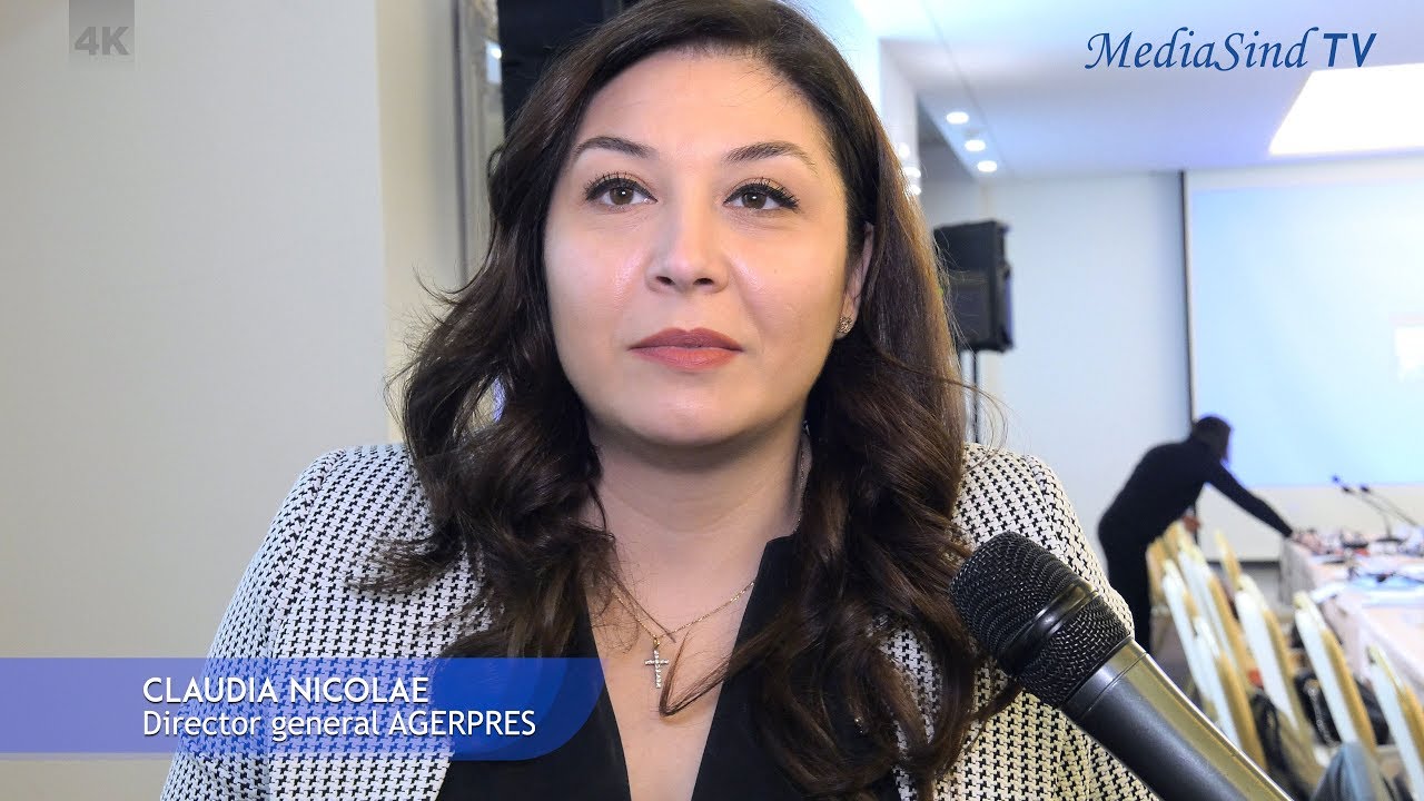 Claudia Nicolae, director general al Agenției Naționale de Presă AGERPRES