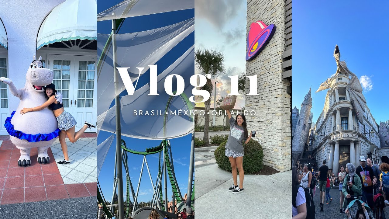 Vlog tudosobreary #11 viagem/ Orlando/parques/ universal/ comidas/comprinhas/ família/ dicas