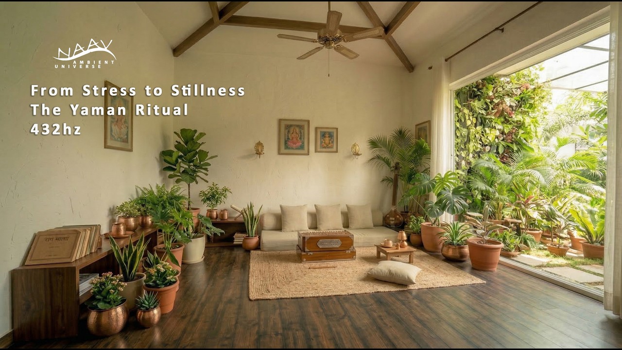 From Stress to Stillness: The Yaman  Ritual (432Hz Presence) #home #relax #meditationmusic