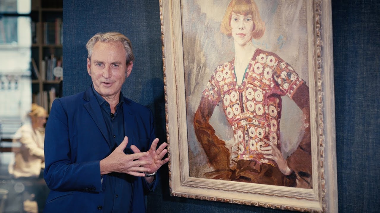 Unveiling a 20th Century Portrait | Augustus John, 'Iris Beerbohm Tree', c. 1920