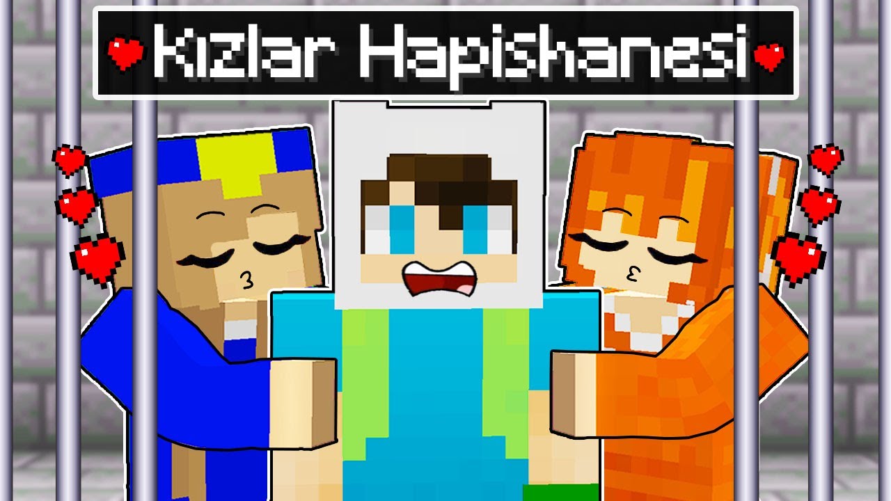 KIZ HAYRANLARIMIN HAPİSHANESİNDE KALDIM - 😨 Minecraft