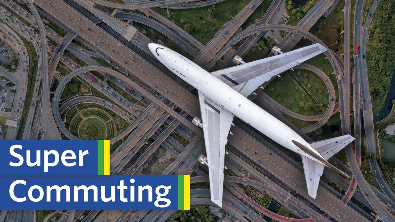 Why do people commute by airplane?