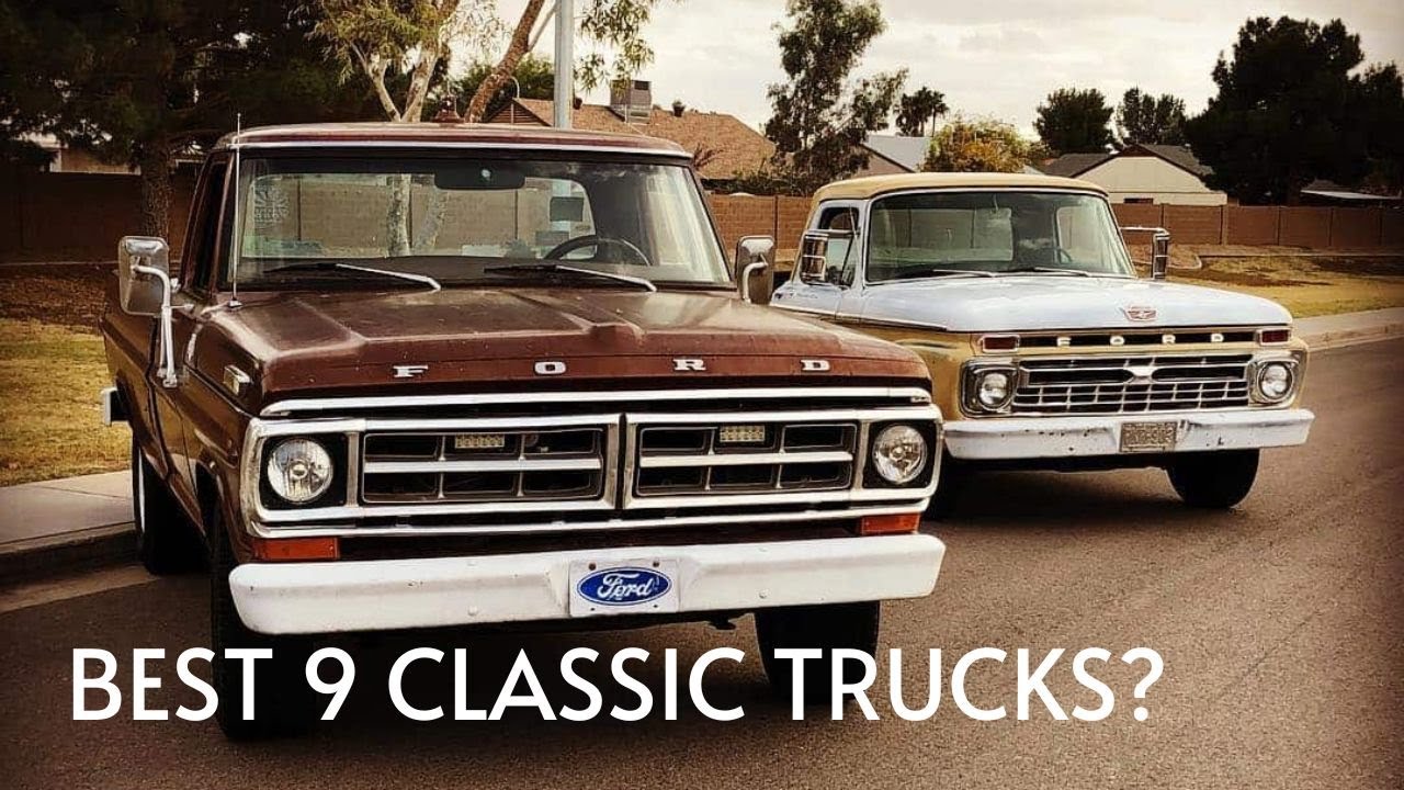 Ultimate DIY Truck Builds: 9 Best Classic Pickup Models To Restore
