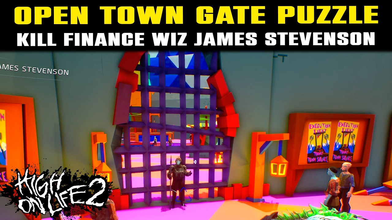 Руководство по открытию городских ворот (решение головоломки) | HIGH ON LIFE 2 | Миссия &laquo;Убить фи...