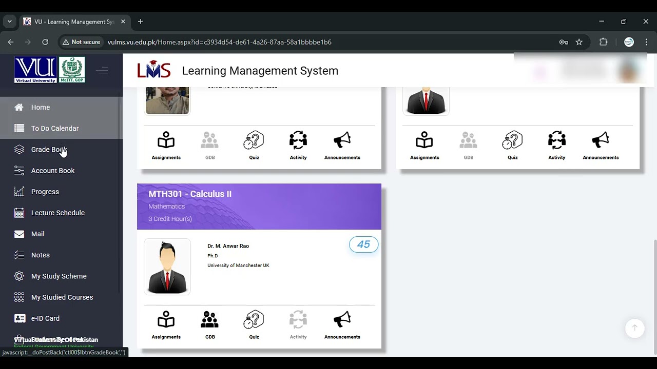 VU Course Selection 2026 | How to Select Courses on VU LMS (Step by Step Guide)