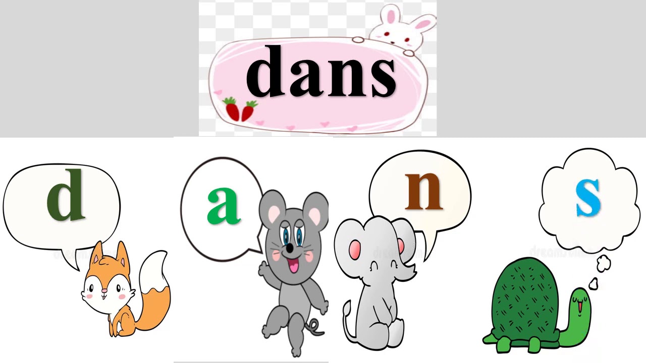 Dicter les mots outils. CP