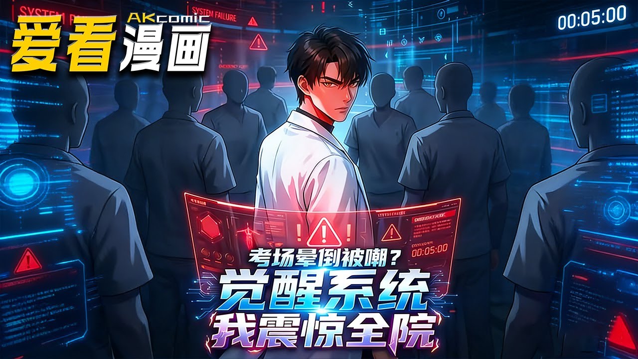 🔥【新番全集来袭】《考场晕倒被嘲？觉醒系统我震惊全院》 医学生考场昏迷成笑柄，被网暴 “装病博眼球”？我看着他们头顶的倒计时，三秒后全场闭嘴！#anime #動漫 #爱看漫画 #怪談