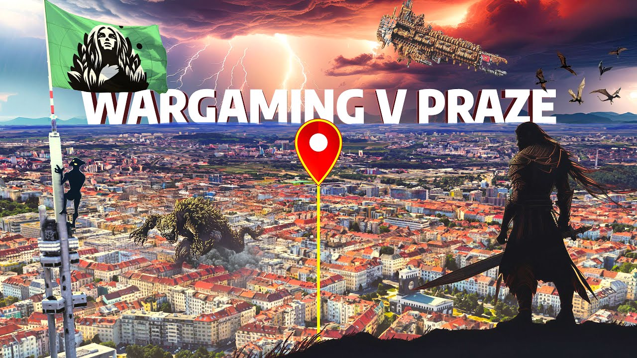 WARGAMING V PRAZE │ Herna Najáda │ #wargaming x Najáda #conquest #warhammer #starwars