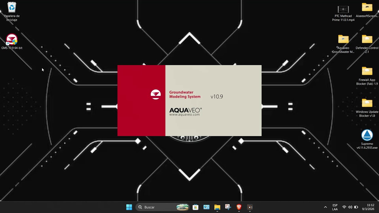 💧 Aquaveo Groundwater Modeling System (GMS) 10.9.3 💧