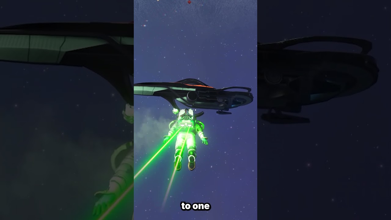 NMS Voyagers: Can you land Corvette on Freighter?