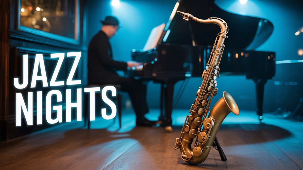 Night Walks & Jazz Notes | Black & White City Vibes