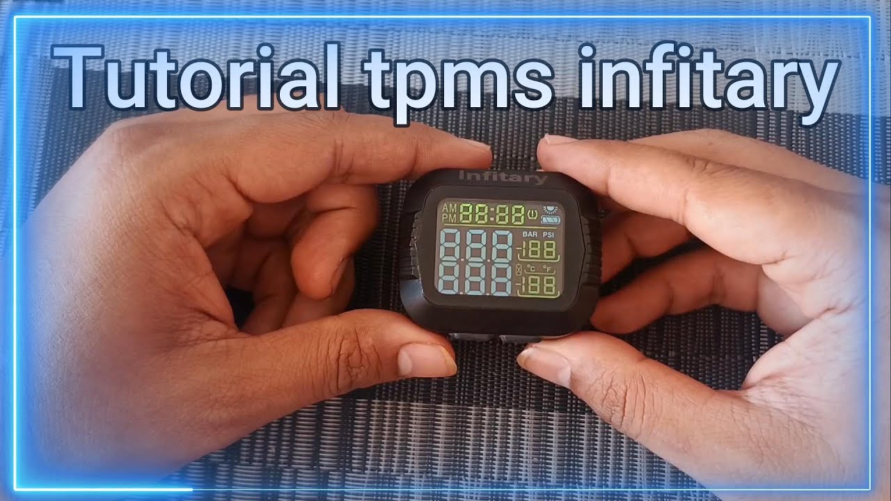 Como configurar sensor tpms infitary