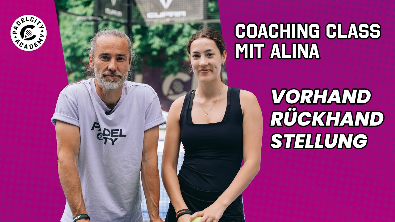 Coaching Class: Vorhand & Rückhand | Padel-Basics