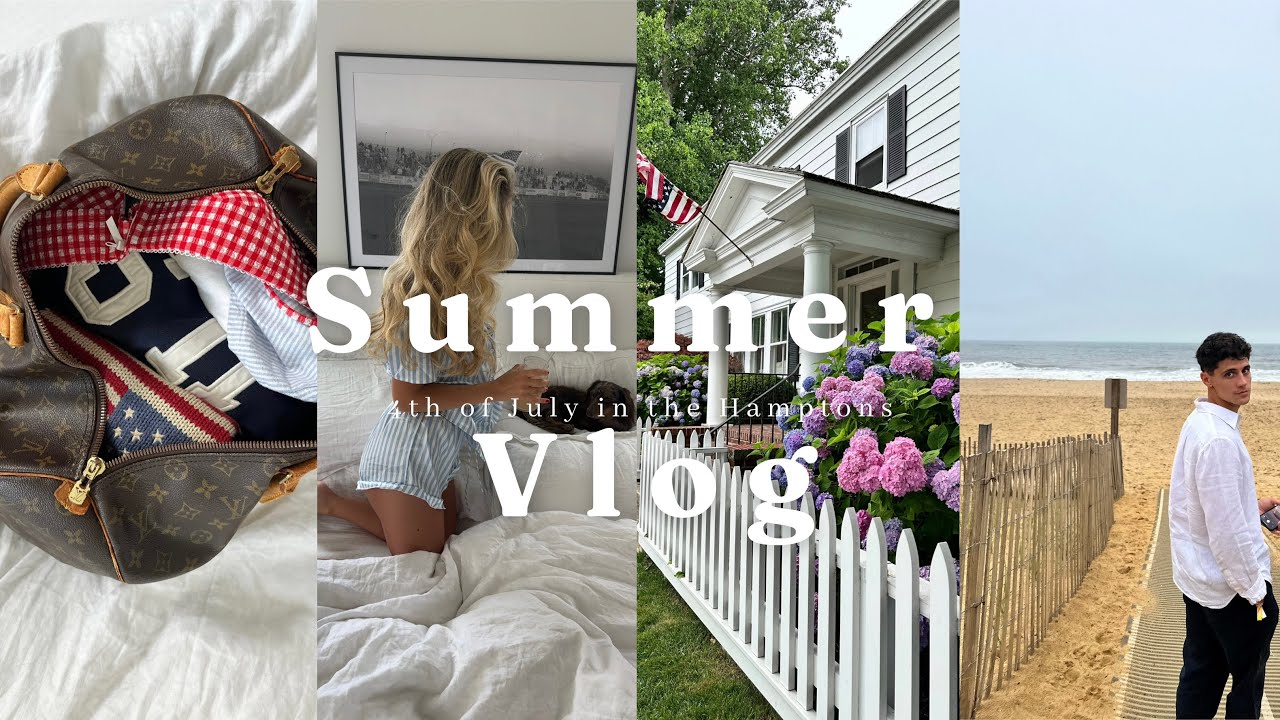 Vlog: events in NYC, 4th of July & the Hamptons
