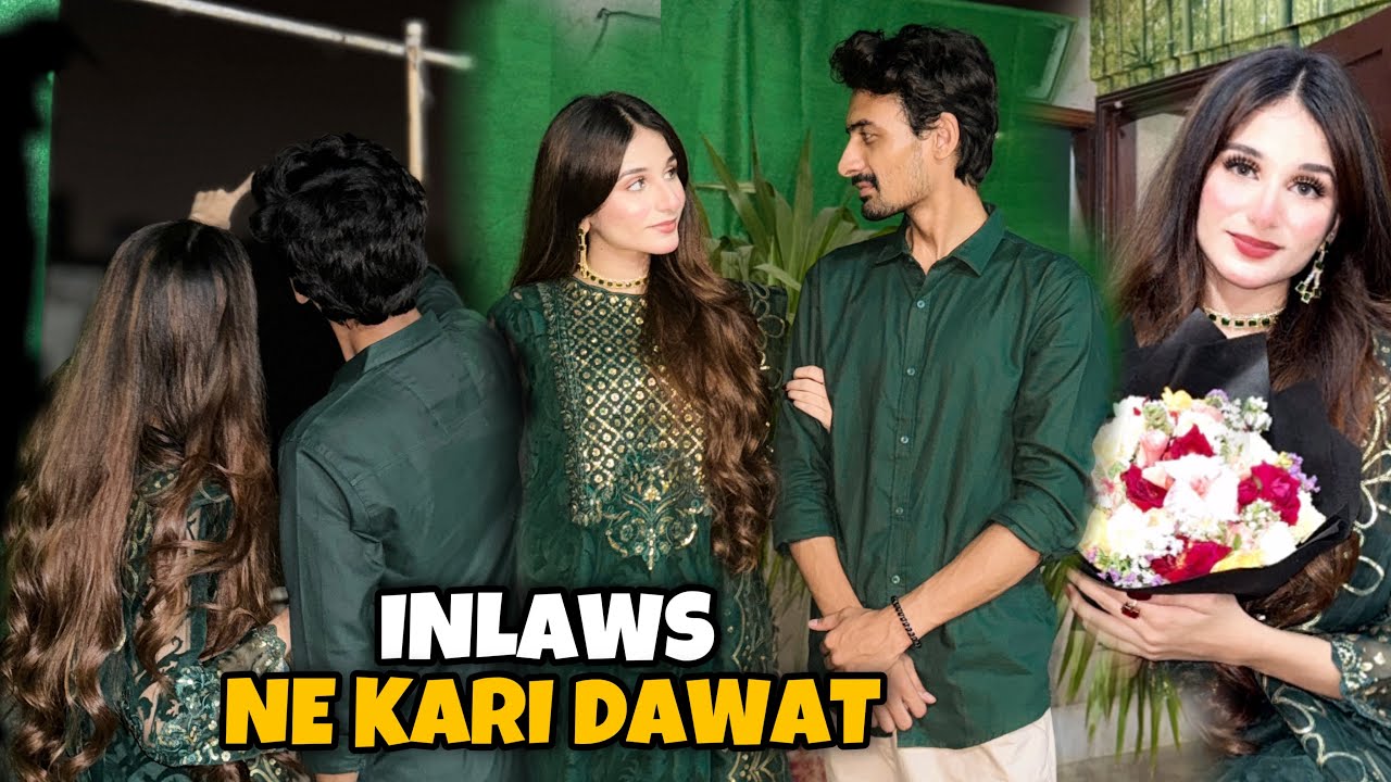 INLAWS NE BULAYA DAWAT PAR ❤️ | Osama ko kiya gift diya?😍 | Alishba Haider