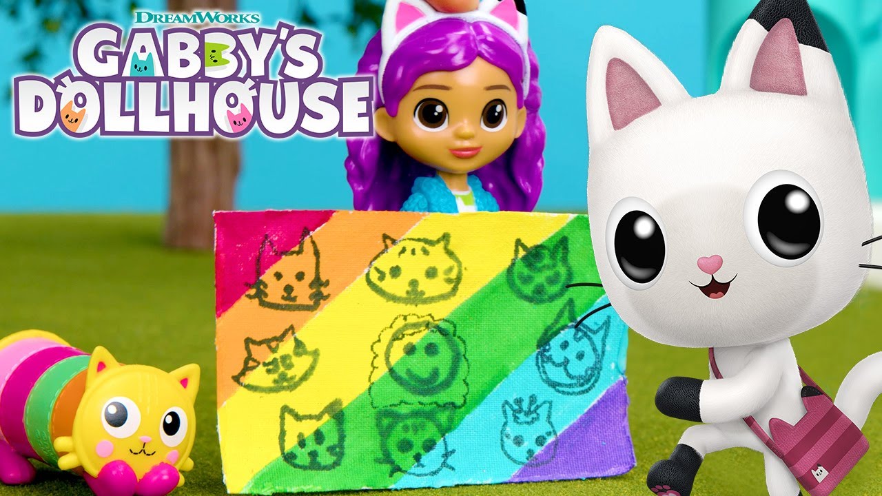 Be Who You Are & Fly Your Flag with Gabby! 🏳️‍🌈 | GABBY'S DOLLHOUSE TOY PLAY ADVENTURES