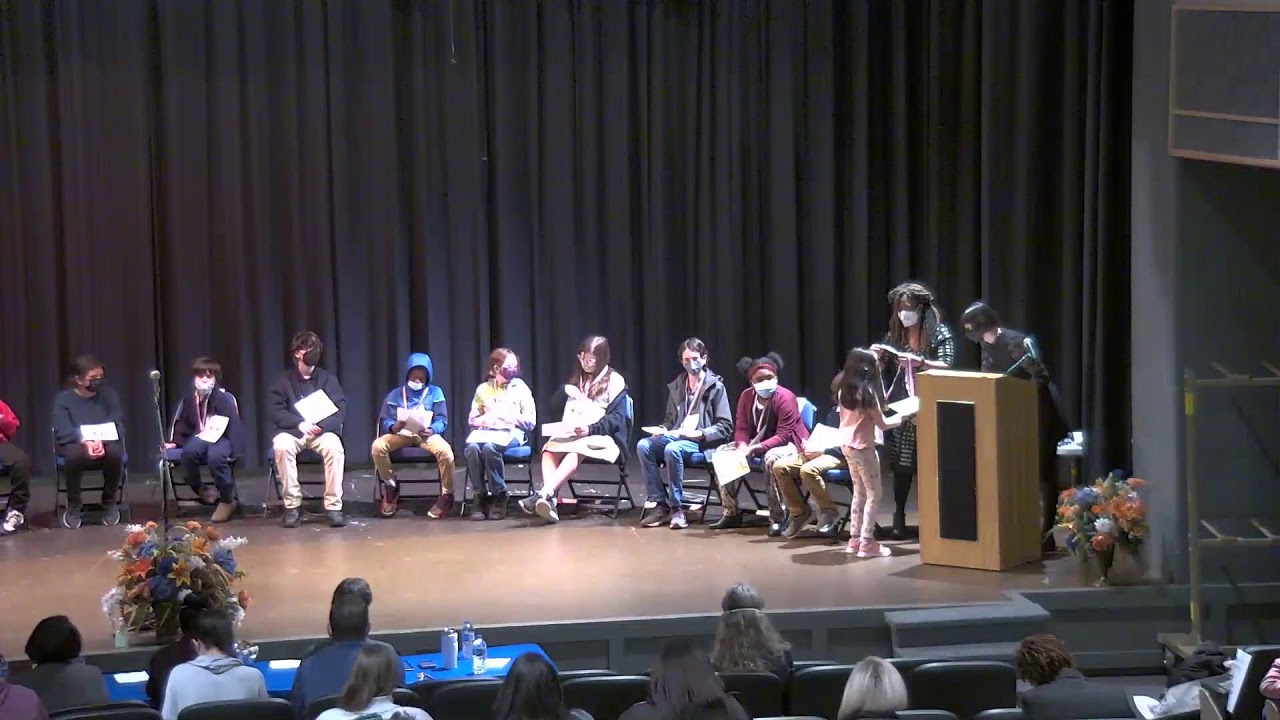 CCSD District Spelling Bee 01/27/22