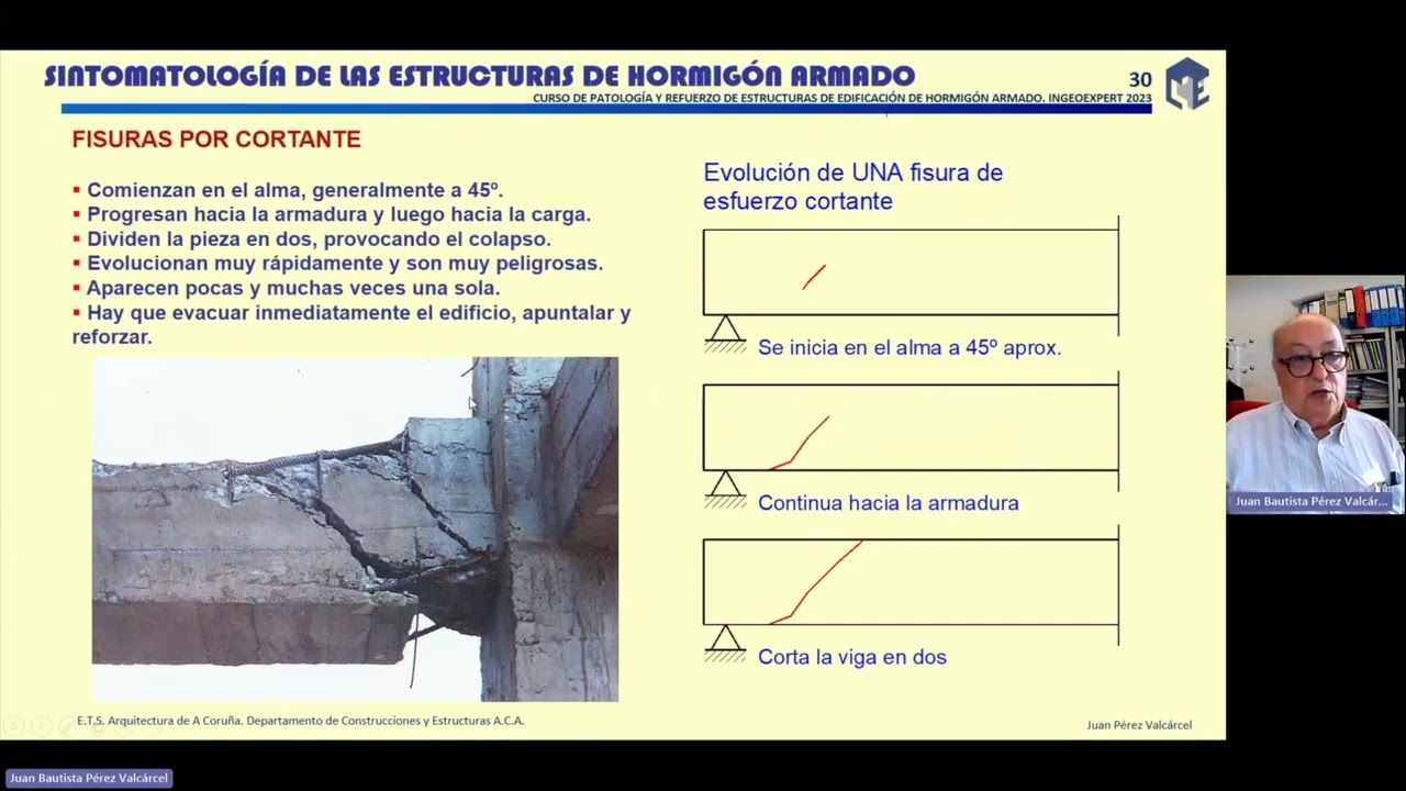 ¿Qué son las fisuras por cortante en el hormigón? ¿Cómo podemos detectarlas y tratarlas?