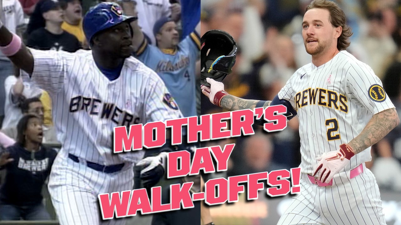 Bill Hall i Brice Turang miażdżą WALK-OFF HOMERS w Dzień Matki - po 20 latach r&oacute;żnicy!🍻❤️