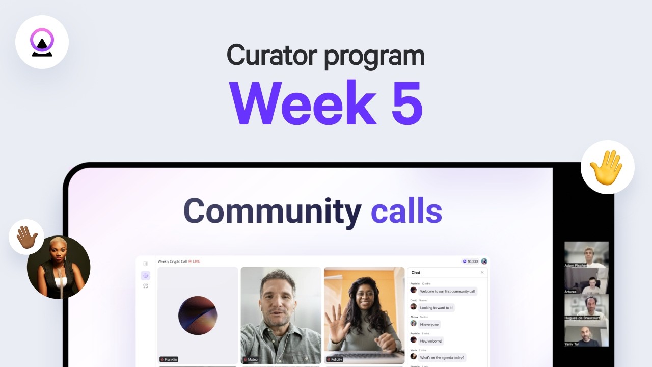 Week 5 | Geo Curator Program: Community Calls & New Publishing Tools