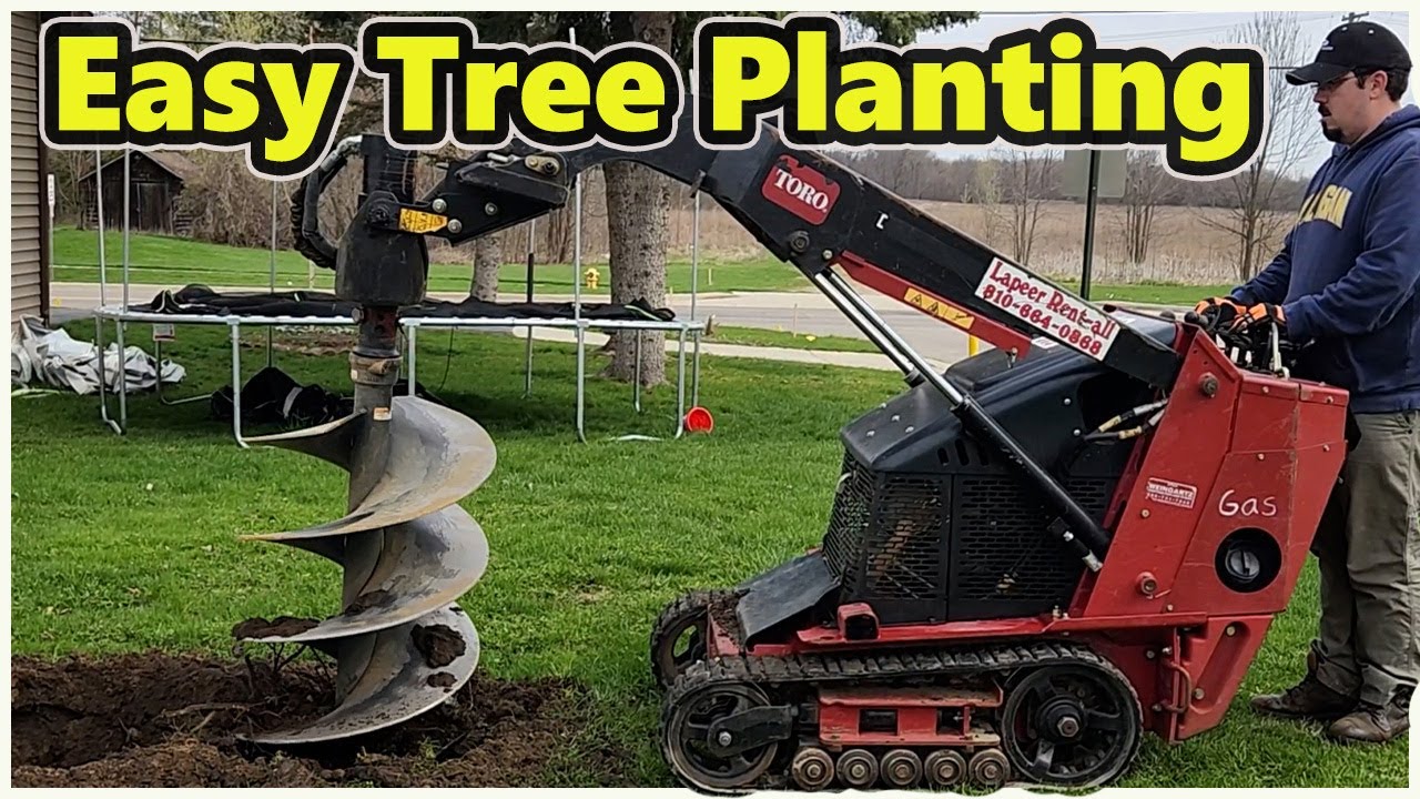 How to Plant Trees with Toro Dingo